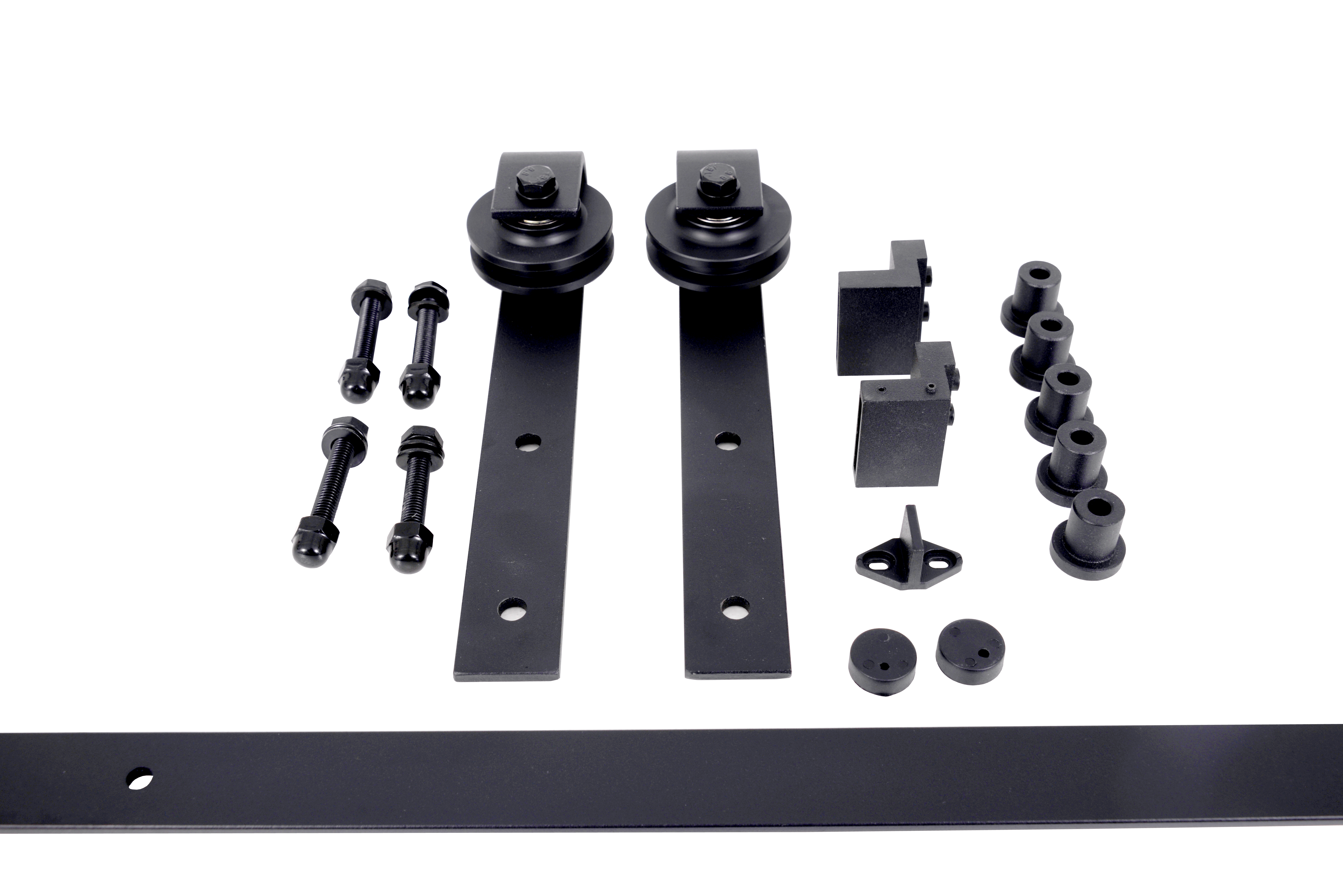 Henderson Schuifdeurbeslag Rustic R80/20 2000mm 80kg Zwart