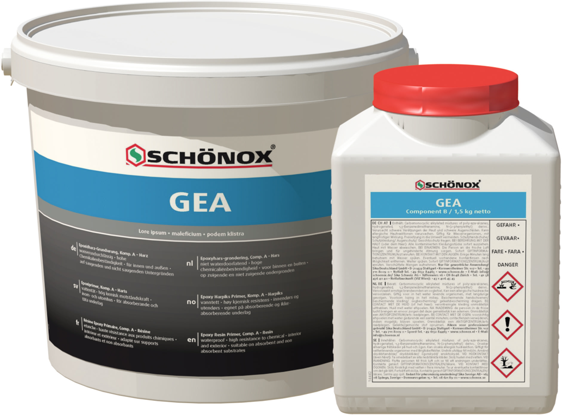 Product afbeelding voor Schönox GEA Grondering 4.5kg