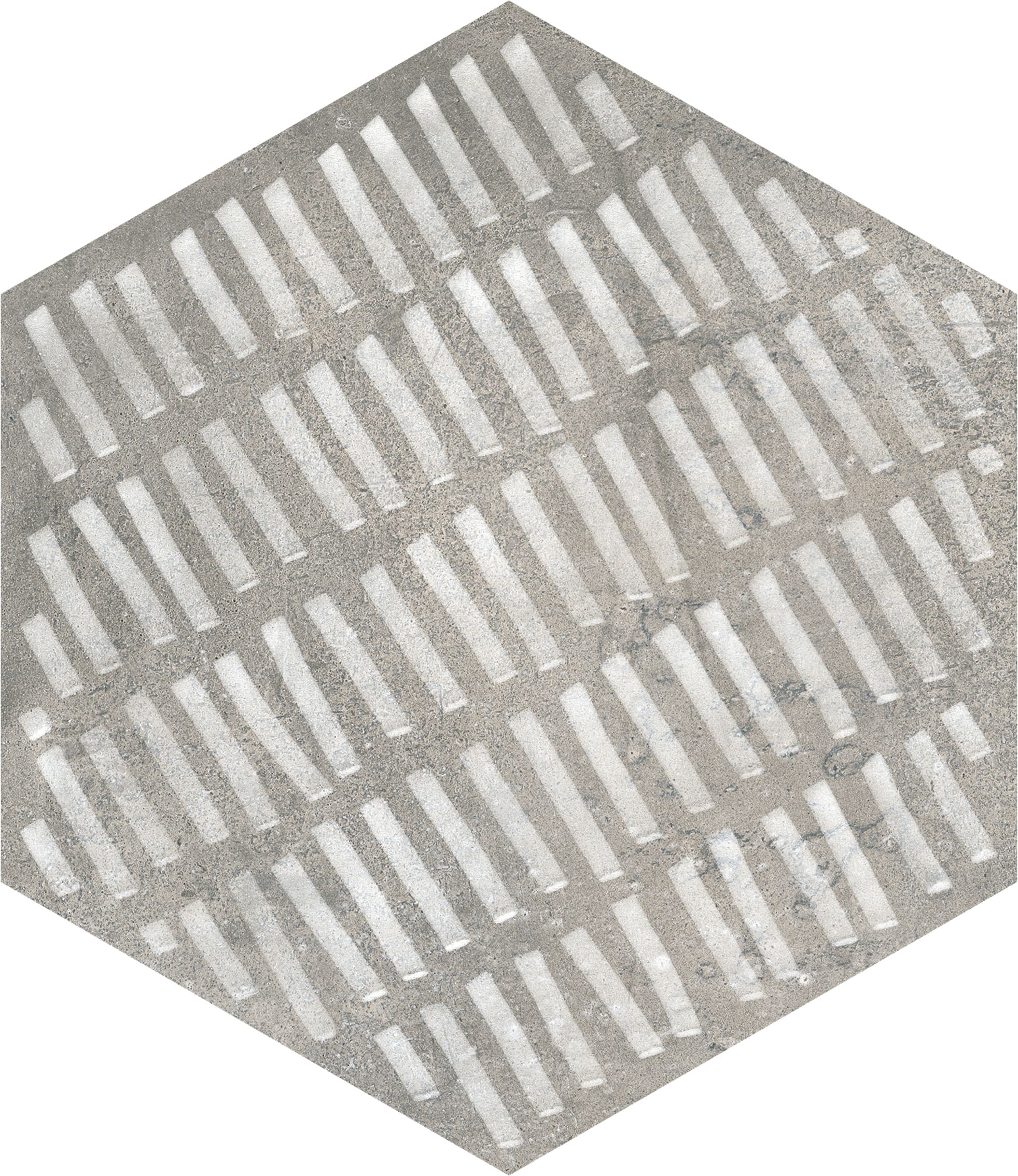 Product afbeelding voor Decortegel Rift Hexagon Igneus Mix 23x26,6cm 9mm Mat R9