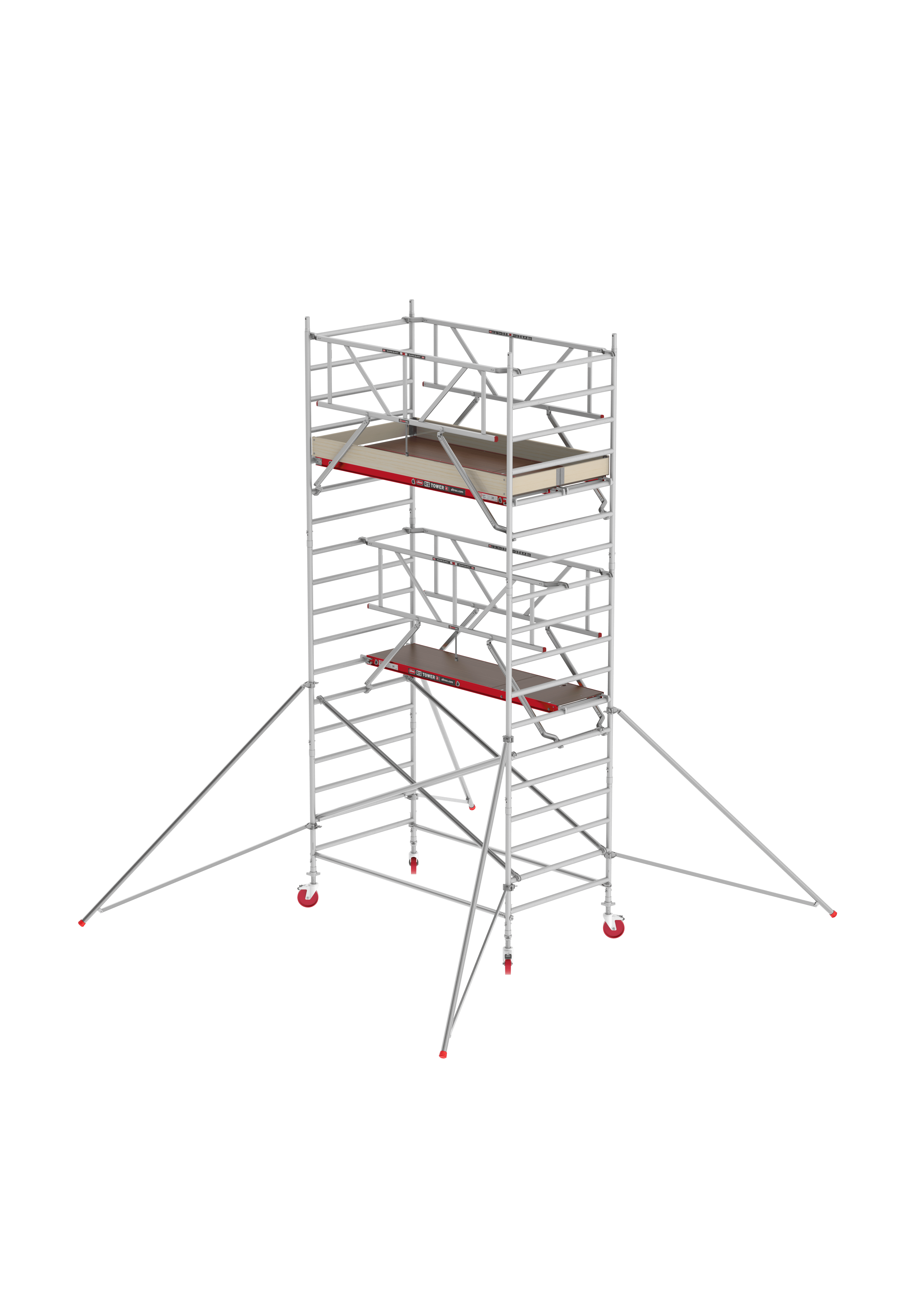 Altrex Rolsteiger RS Tower 42-S 6,2m Hout 2,45m