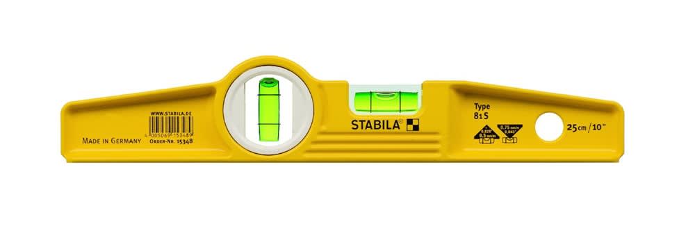 Stabila Waterpas 81S Torpedo 25cm Met Holster