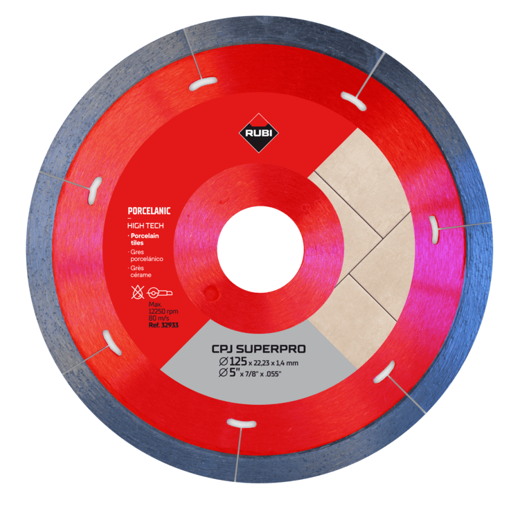 Rubi Diamantzaagblad CPJ Superpro 125x22,2mm
