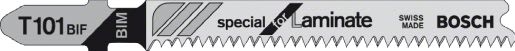 Bosch Decoupeerzaagblad T101BIF Special For Laminate 83mm Voor Laminaat 5st