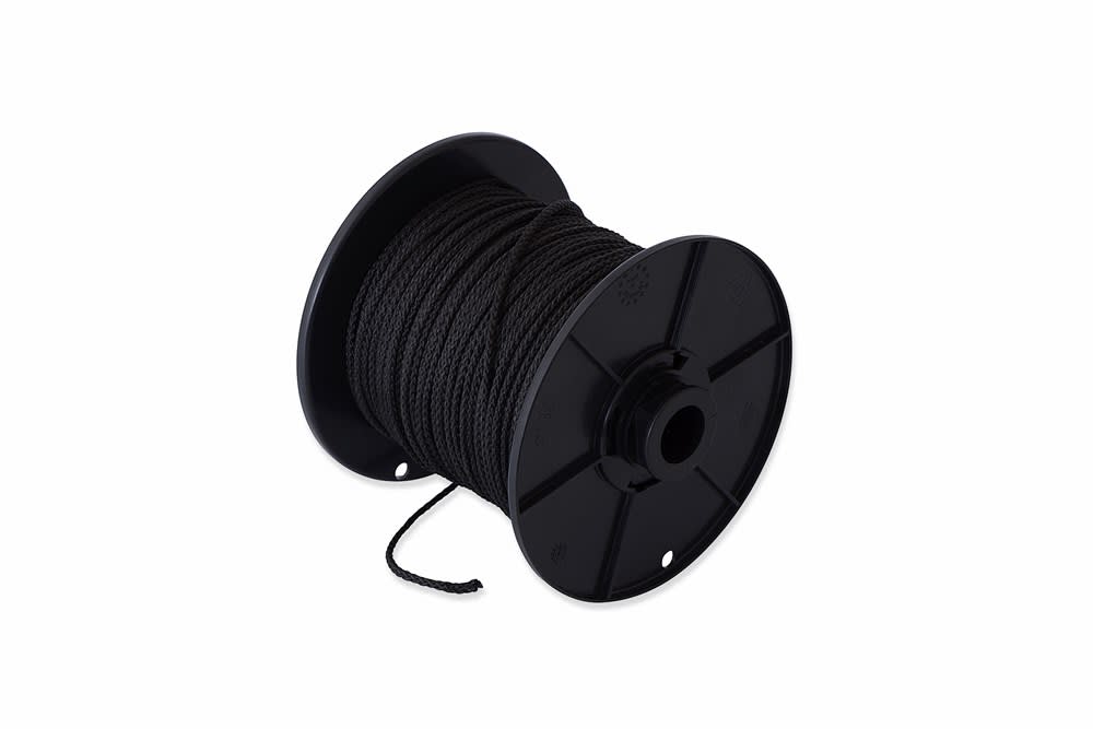 DX Touw 5mm Polypropyleen Gevlochten Zwart