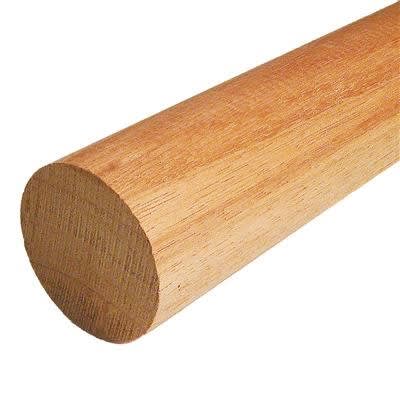 Hardhout Rond 46mm 275cm