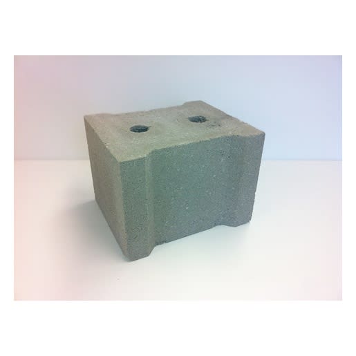 Product afbeelding voor BIA Grindbetonblok 26/19 Klinker 220x260x190mm Vuilwerk