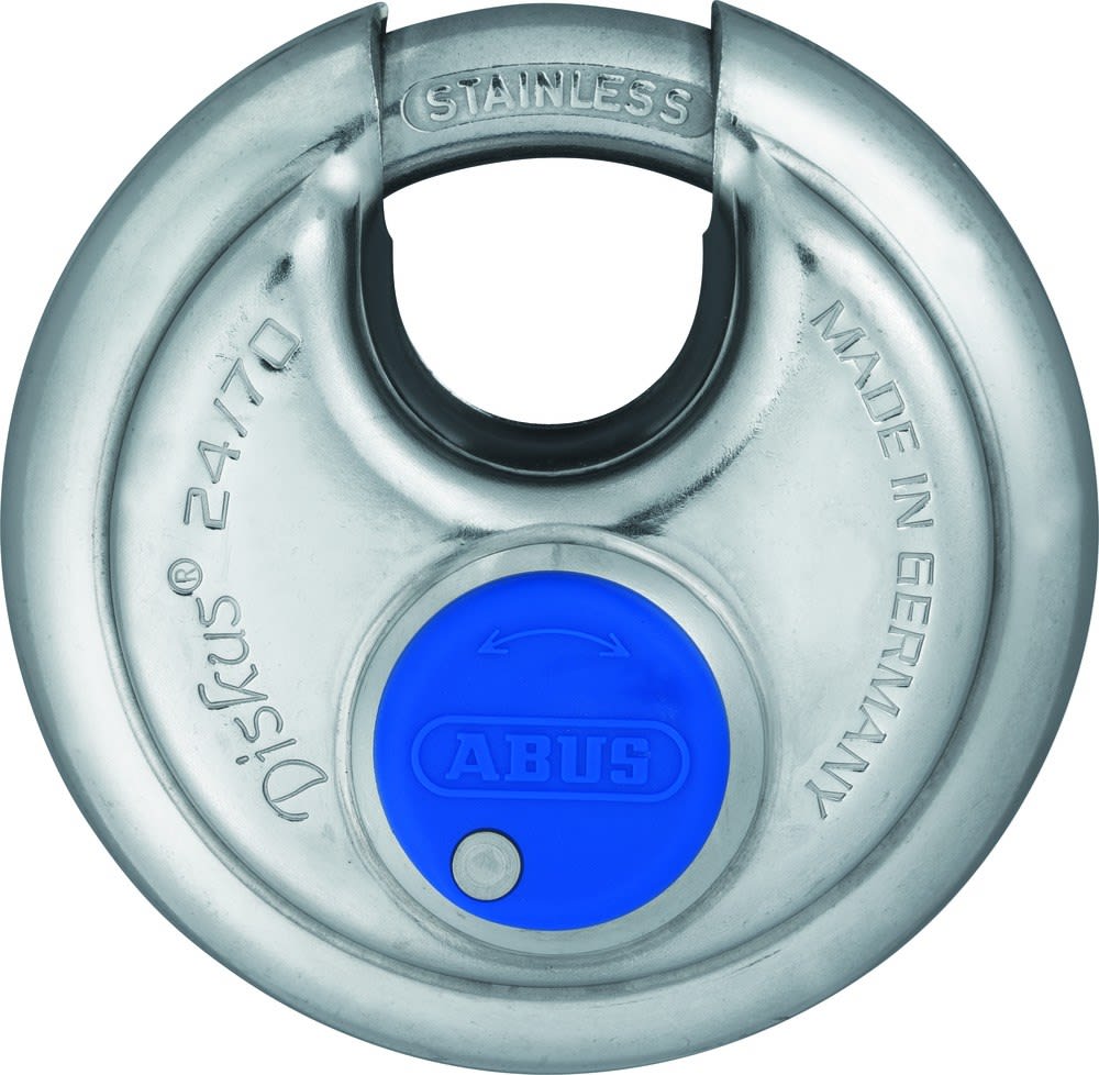 Abus Discushangslot 24IB/70 RVS 70mm