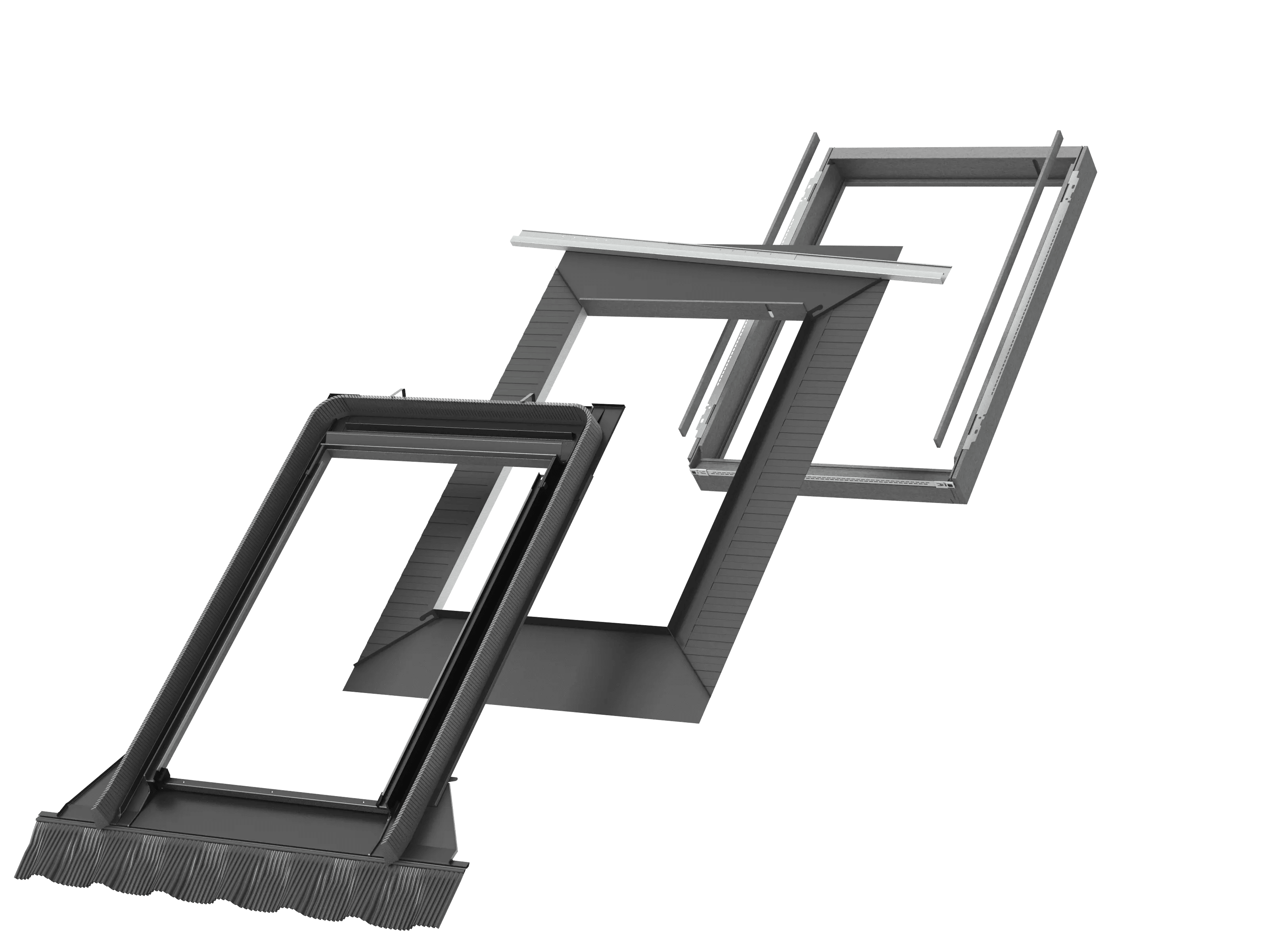 Product afbeelding voor VELUX EDJ CK02 2300 Verdiept Gootstuk Met BDX