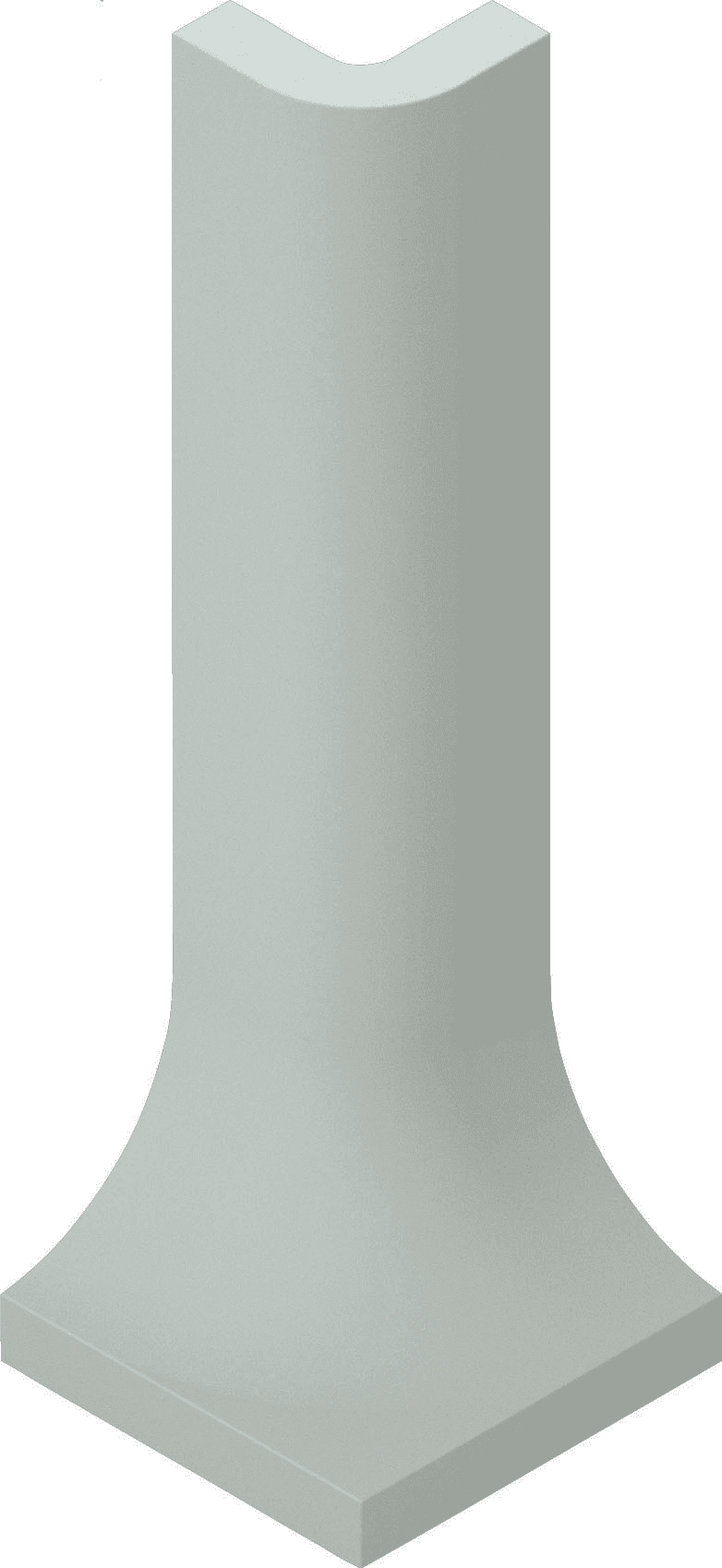 Product afbeelding voor Villeroy & Boch Binnenhoek Pro Architectura 3.0 Airy Grey 3x10cm Mat 2074C2650010