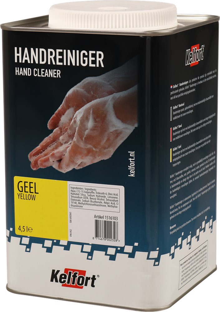 Kelfort Handreiniger Geel 4.5L
