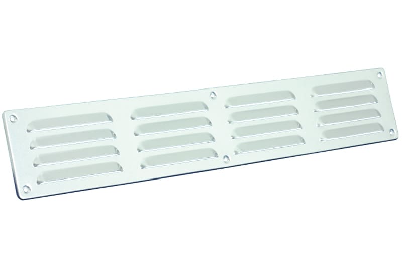 Schoepenrooster 495x90mm Aluminium