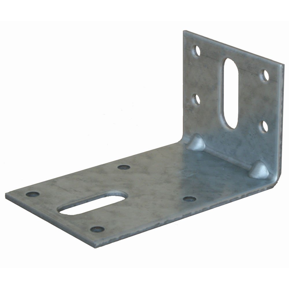 Product afbeelding voor GB Hoekanker Met 2 Rillen 50x90mm 60x2,5mm Sendzimir Verzinkt 1st 072491