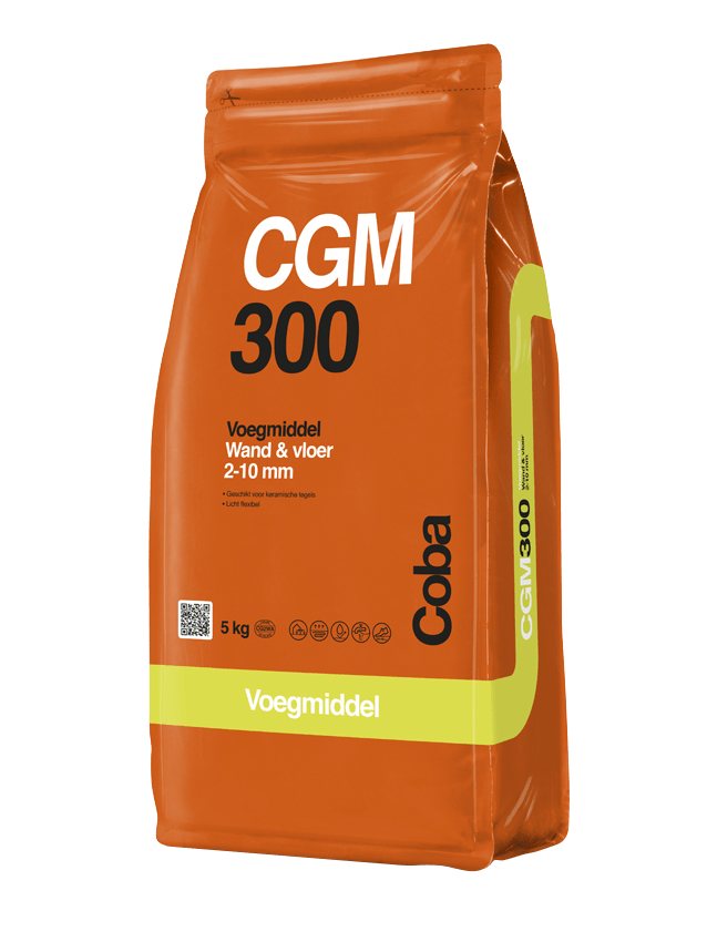 Coba CGM300 Voegmiddel Vloer En Wand 5kg Zilvergrijs