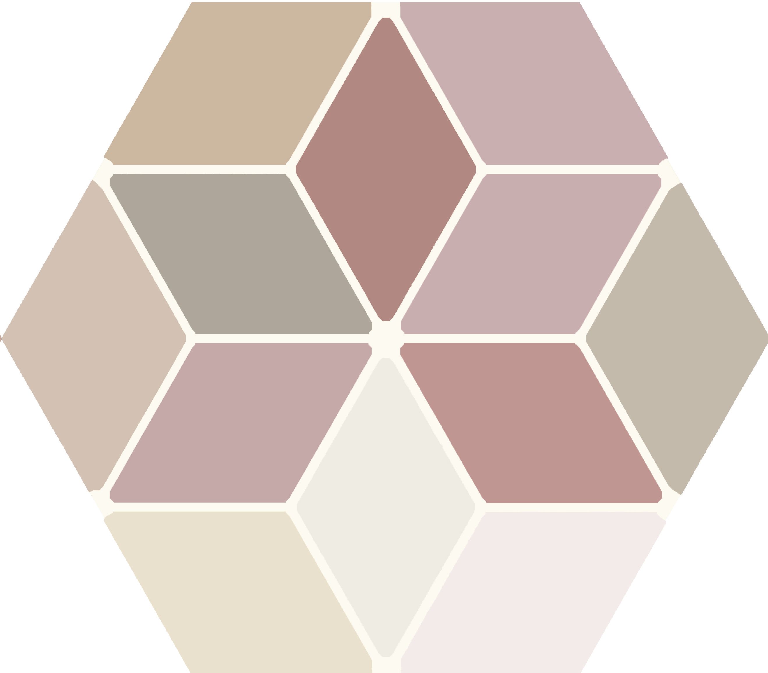 Product afbeelding voor Decortegel Minima 8.6 Multi Color 15x17cm 9mm Mat R9