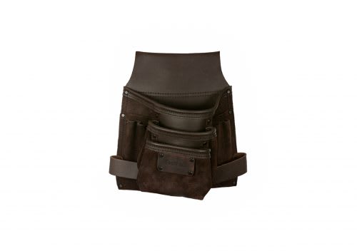 Toolpack Gereedschapsgordel Capital 27x20cm Dubbel Zwart Leer