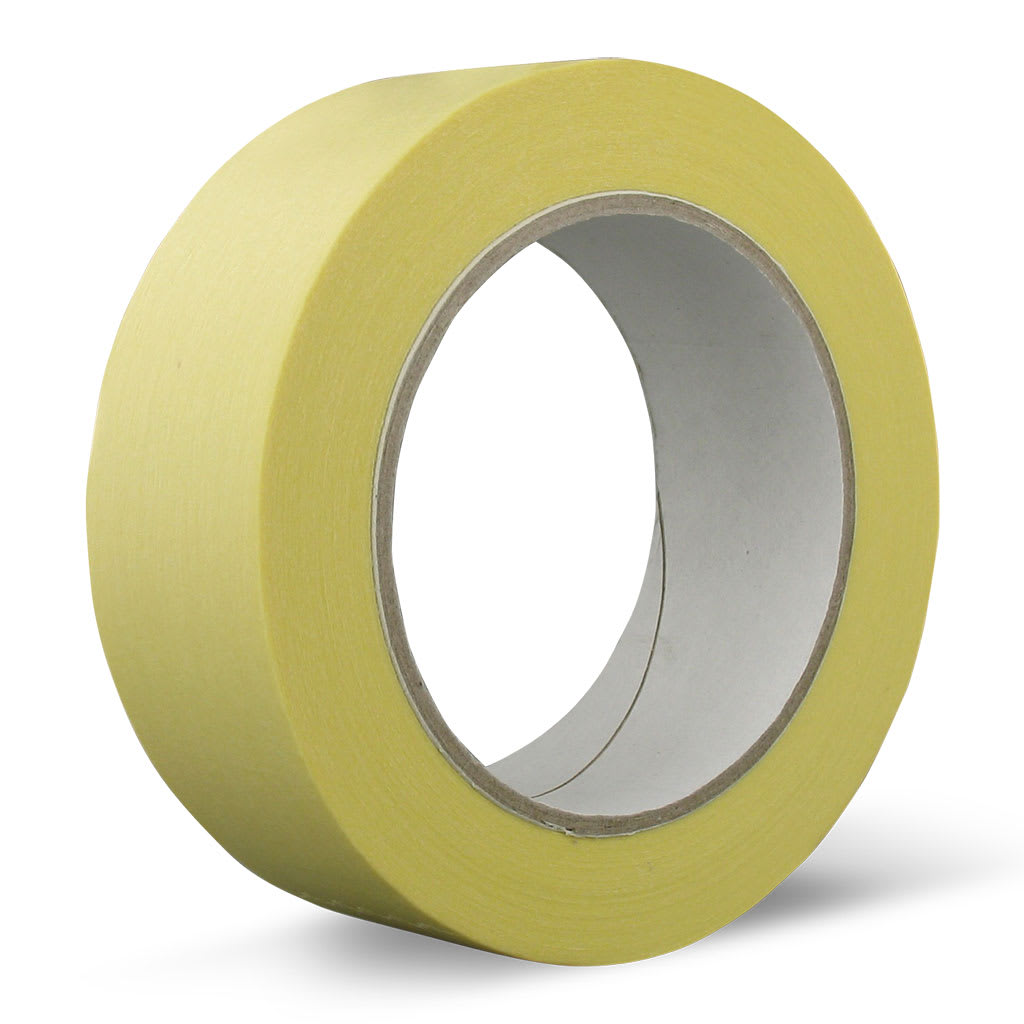 TechnoTape Maskingtape MSK-80 100mm 50m Lichtgeel