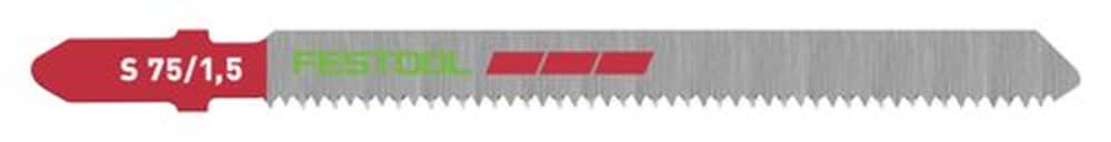 Festool Decoupeerzaagblad S 75/1,5/5 PLASTICS PROFILE