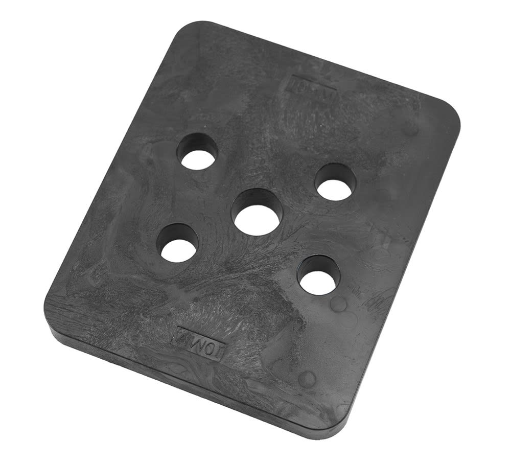 GB Hogedrukplaat 100x120x10mm Drukbelasting 16200kg 349210