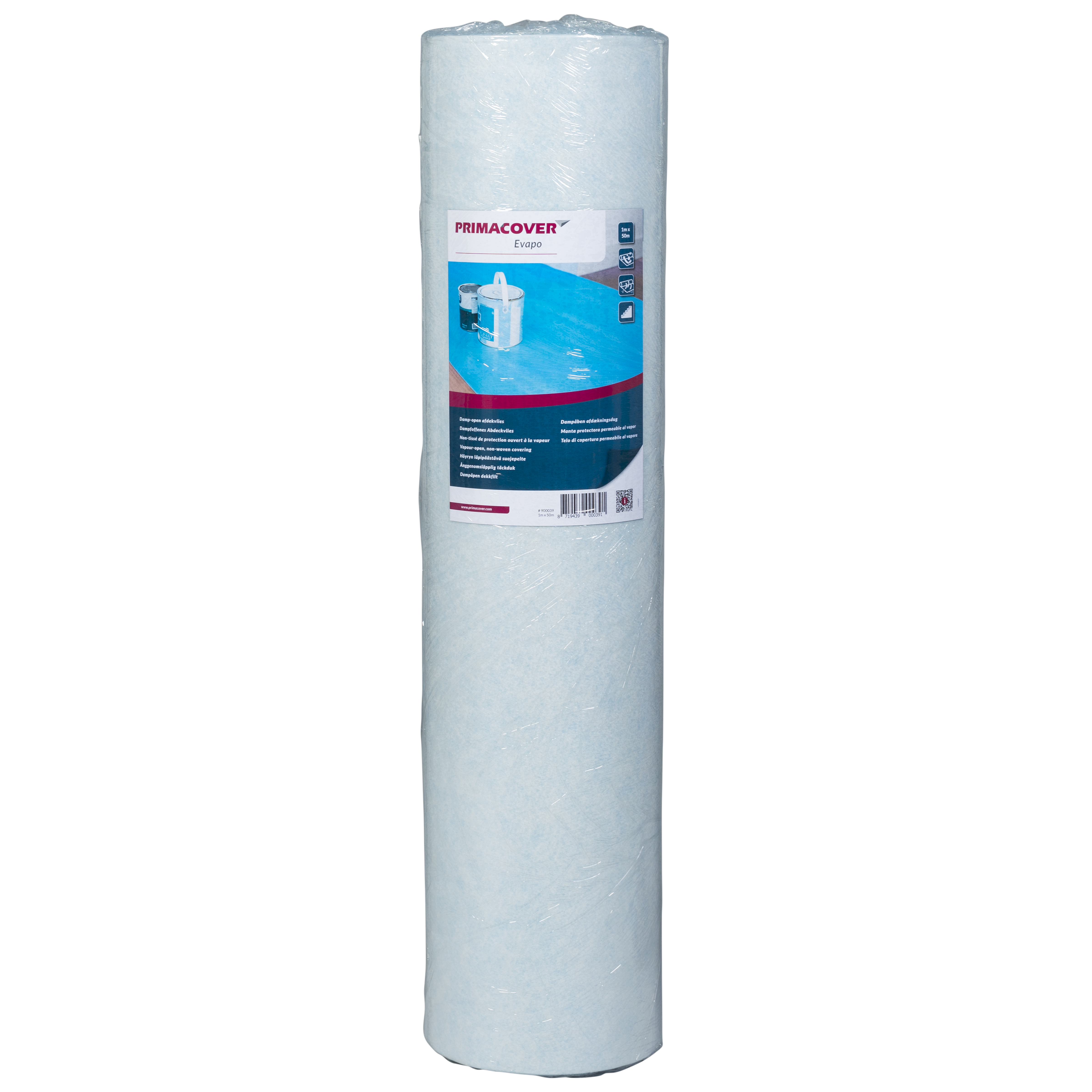 Product afbeelding voor PrimaCover Afdekvlies Evapo 1x50m Damp-Open Blauw