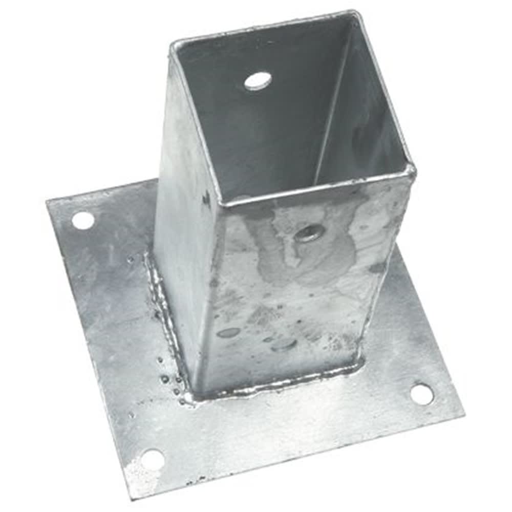 Fis GB Paalhouder Met Plaat 155x155mm 150mm Thermisch Verzinkt
