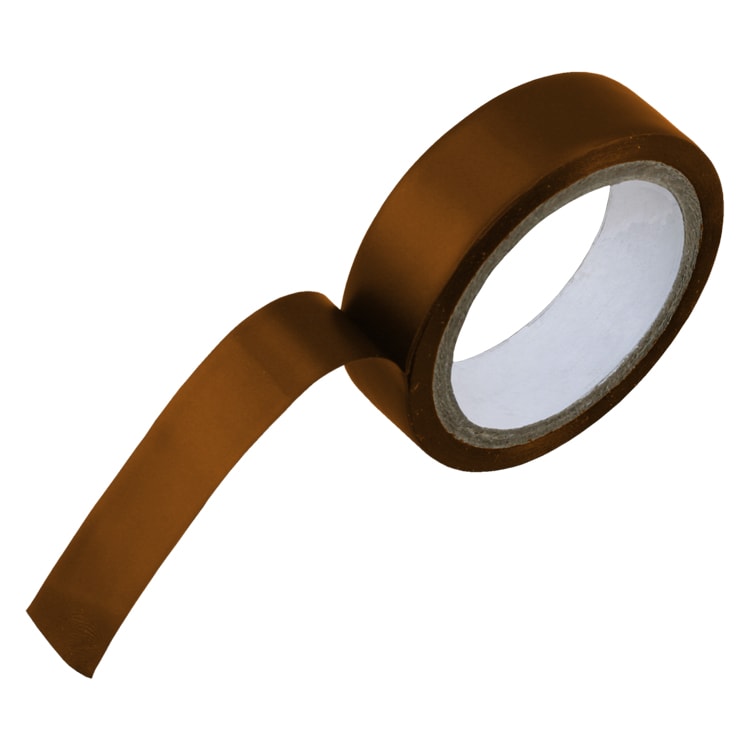 Isolatieband 15mm 4.5m Bruin