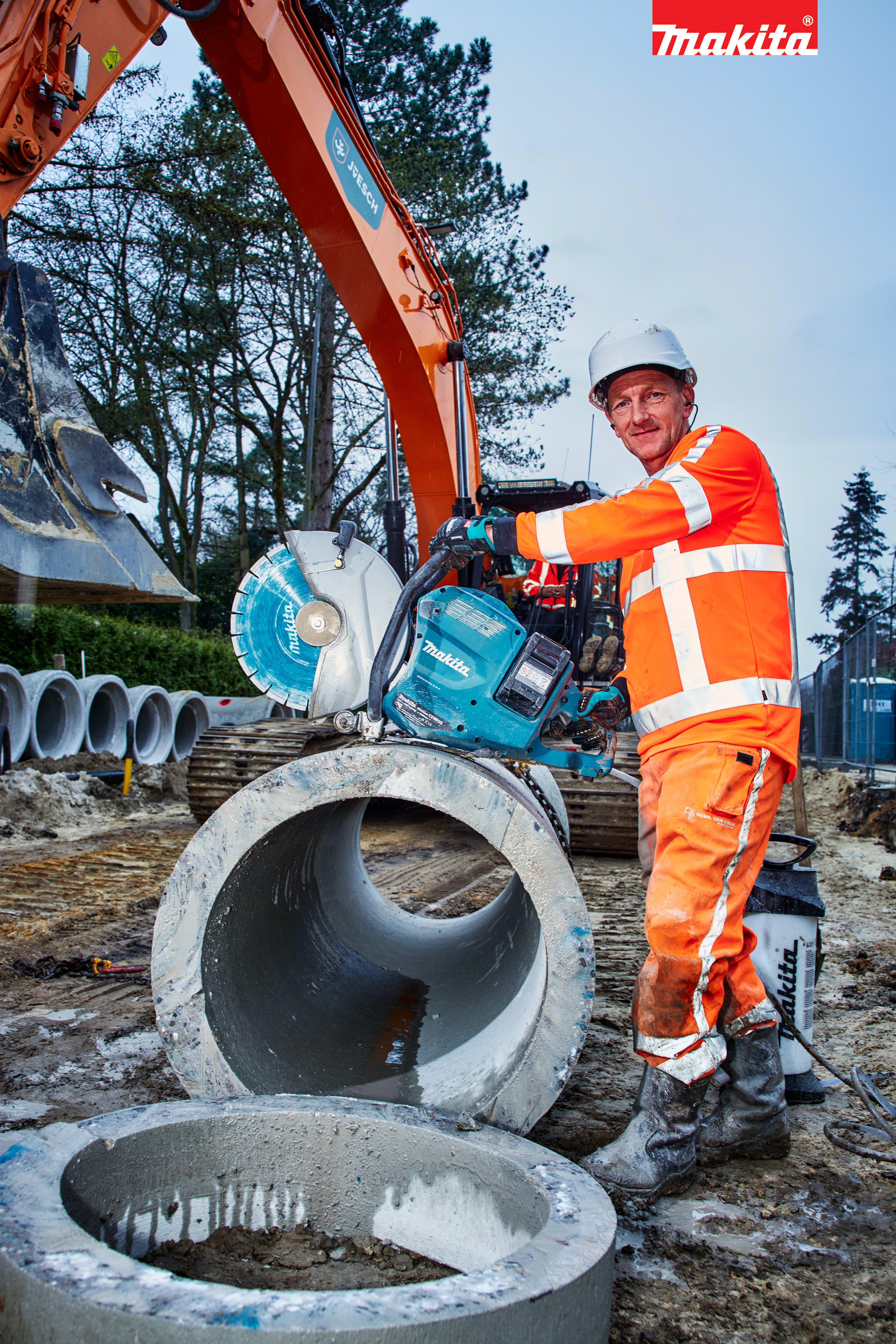 Product afbeelding voor Makita Accu Doorslijper CE001GZ 2x40V XTG Zonder Accu En Lader In Doos