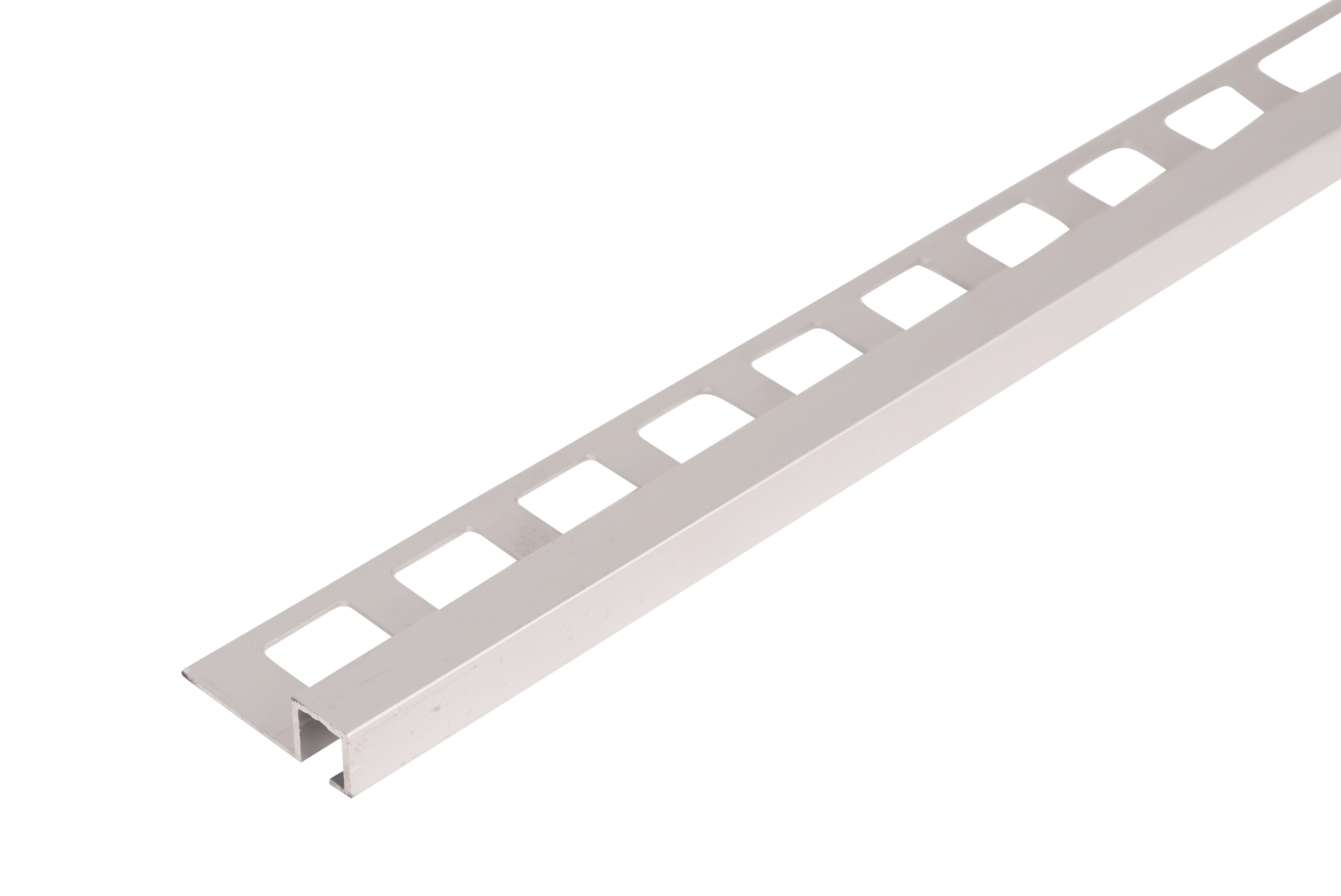 ProOne Tegelprofiel Vierkant 9mm 300cm Aluminium Zilver