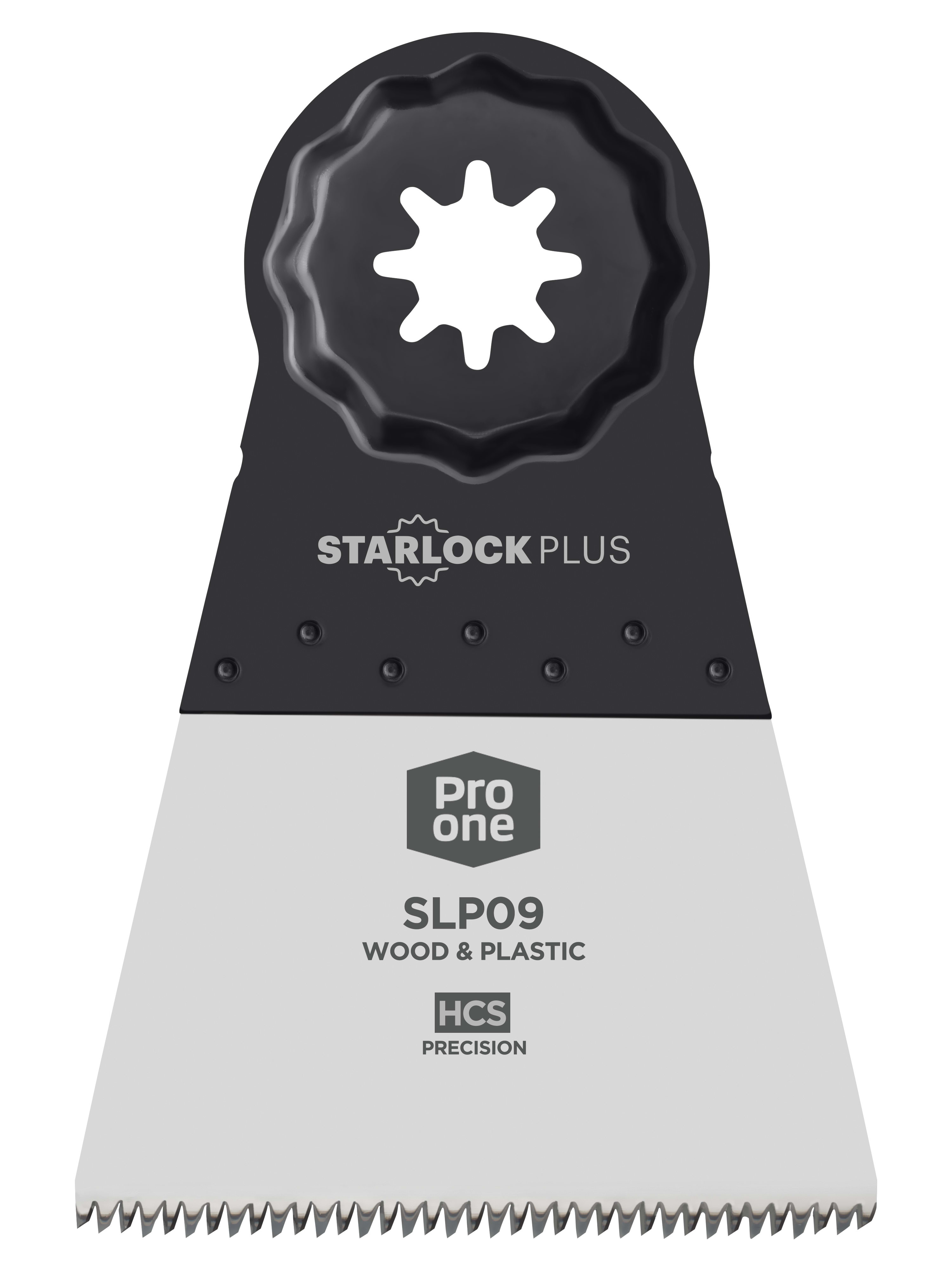 Product afbeelding voor ProOne Multitoolzaagblad Starlock Plus SLP09 65x50mm HCS 14Tpi Precision 5st