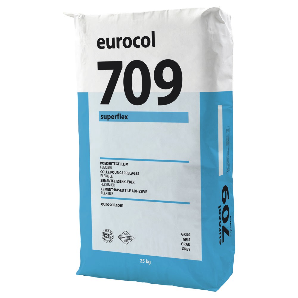 Eurocol 709 Superflex Tegellijm 25kg Grijs
