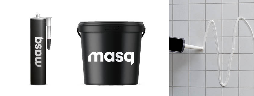 MASQ Lijmkoker 290ml Wit