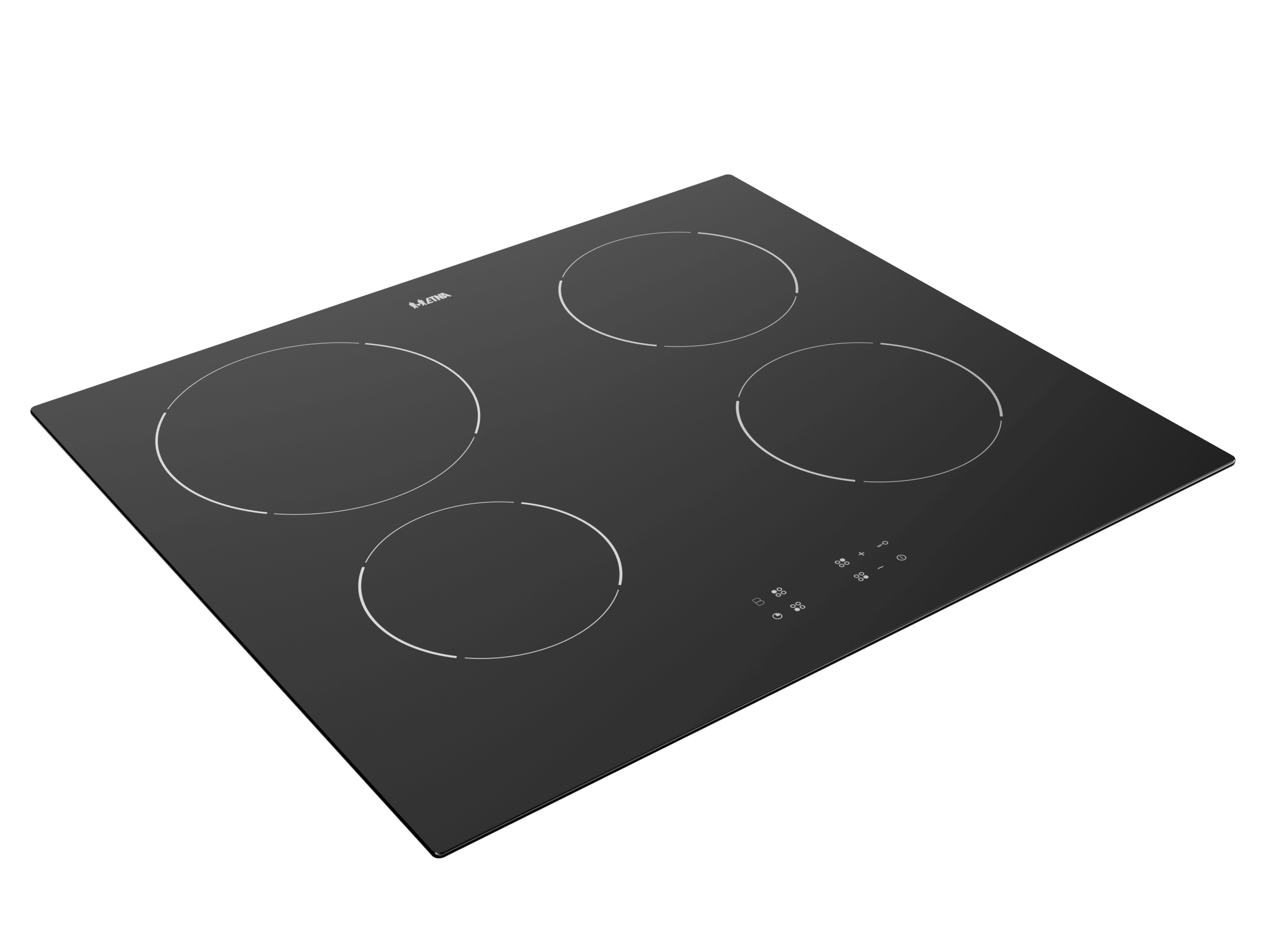 Product afbeelding voor ETNA Inductiekookplaat KI2160ZT 59cm Zwart Glas