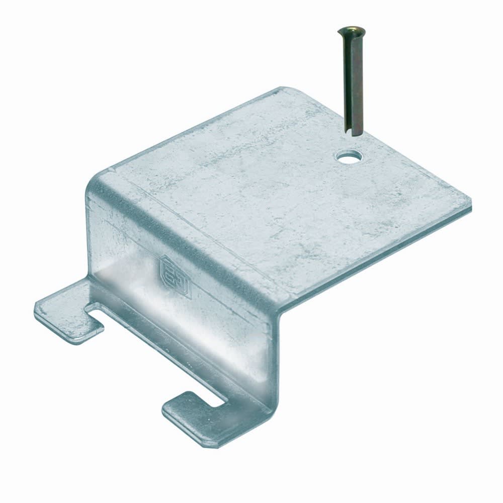 GB Randbeveiliging Spijkerplaat Voor Randbekisting 85x40mm Met Hulsnagel Verzinkt 50st 10130