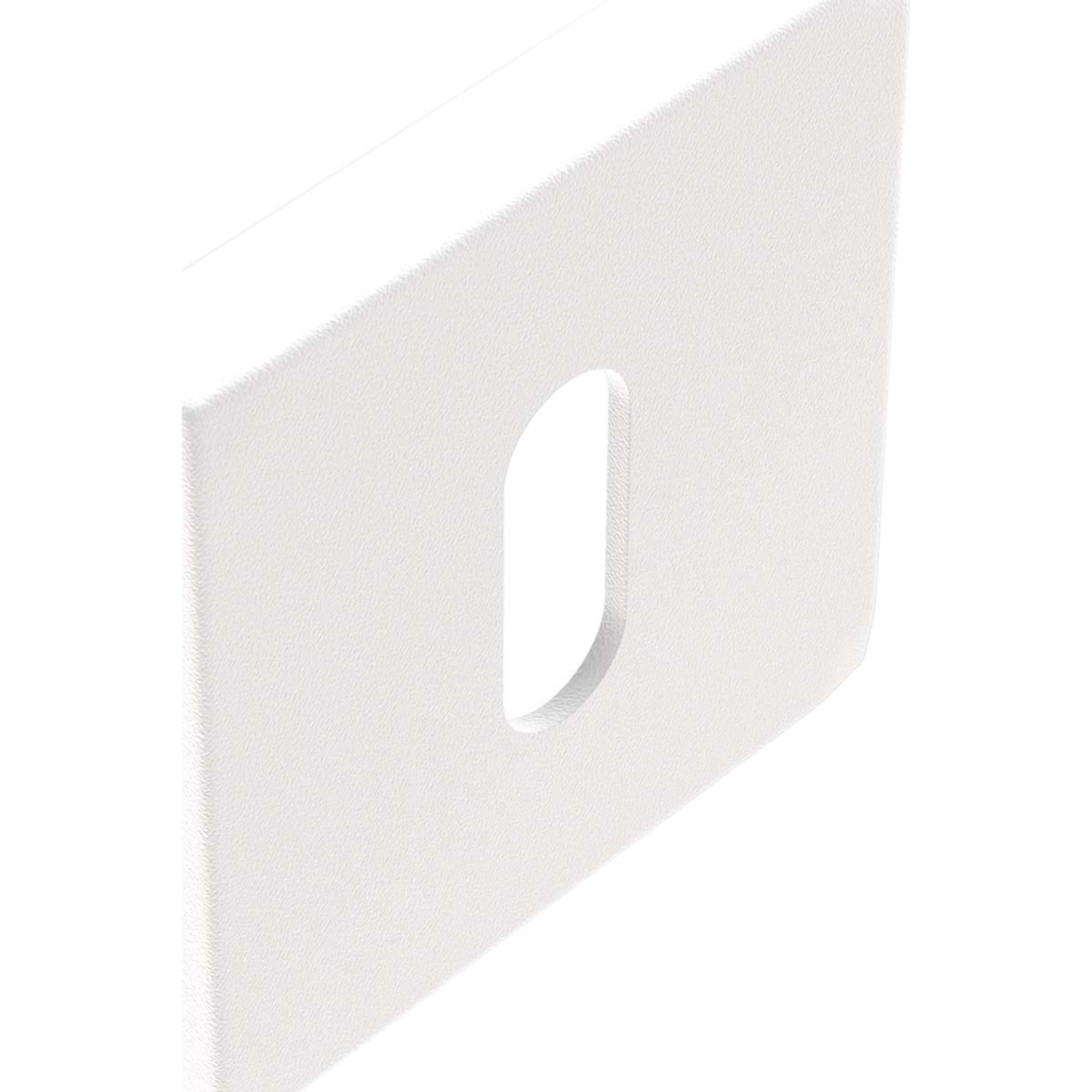 Skantrae Sleutelrozet Squared Regular Wit