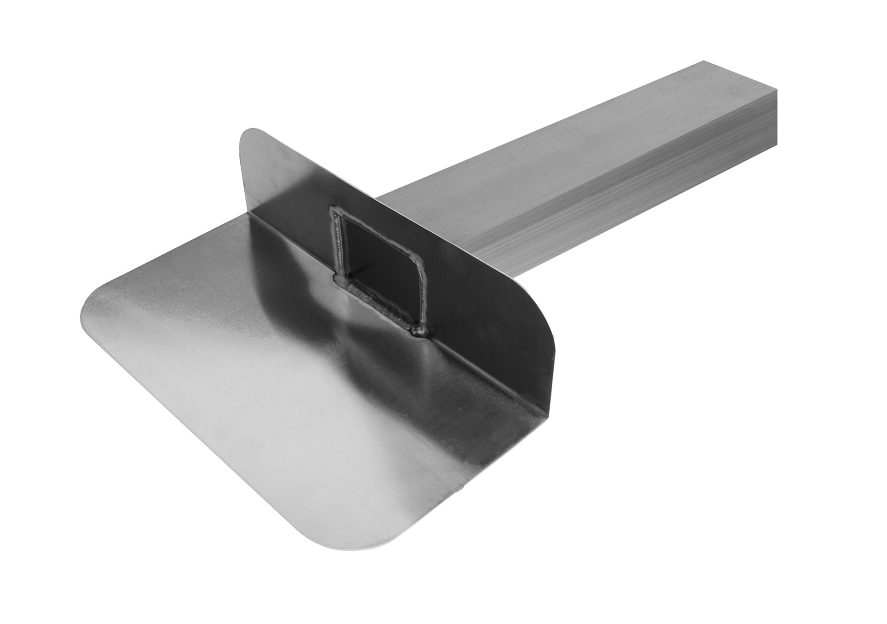 Kiezelbak 90 Graden 60-100mm 20cm Aluminium Gesloten Exclusief Kiezelrand