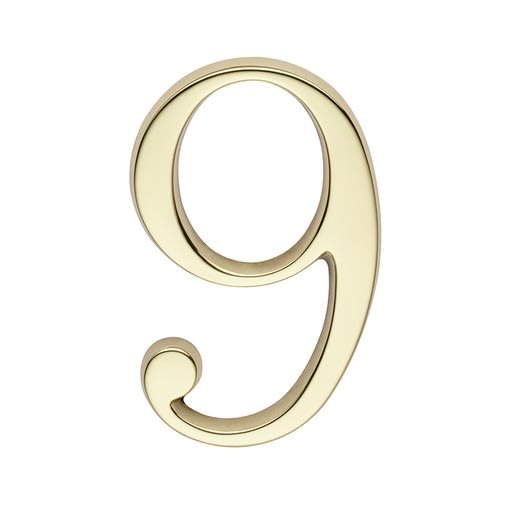 Skantrae Huisnummer Messing Nr 8 Titanium