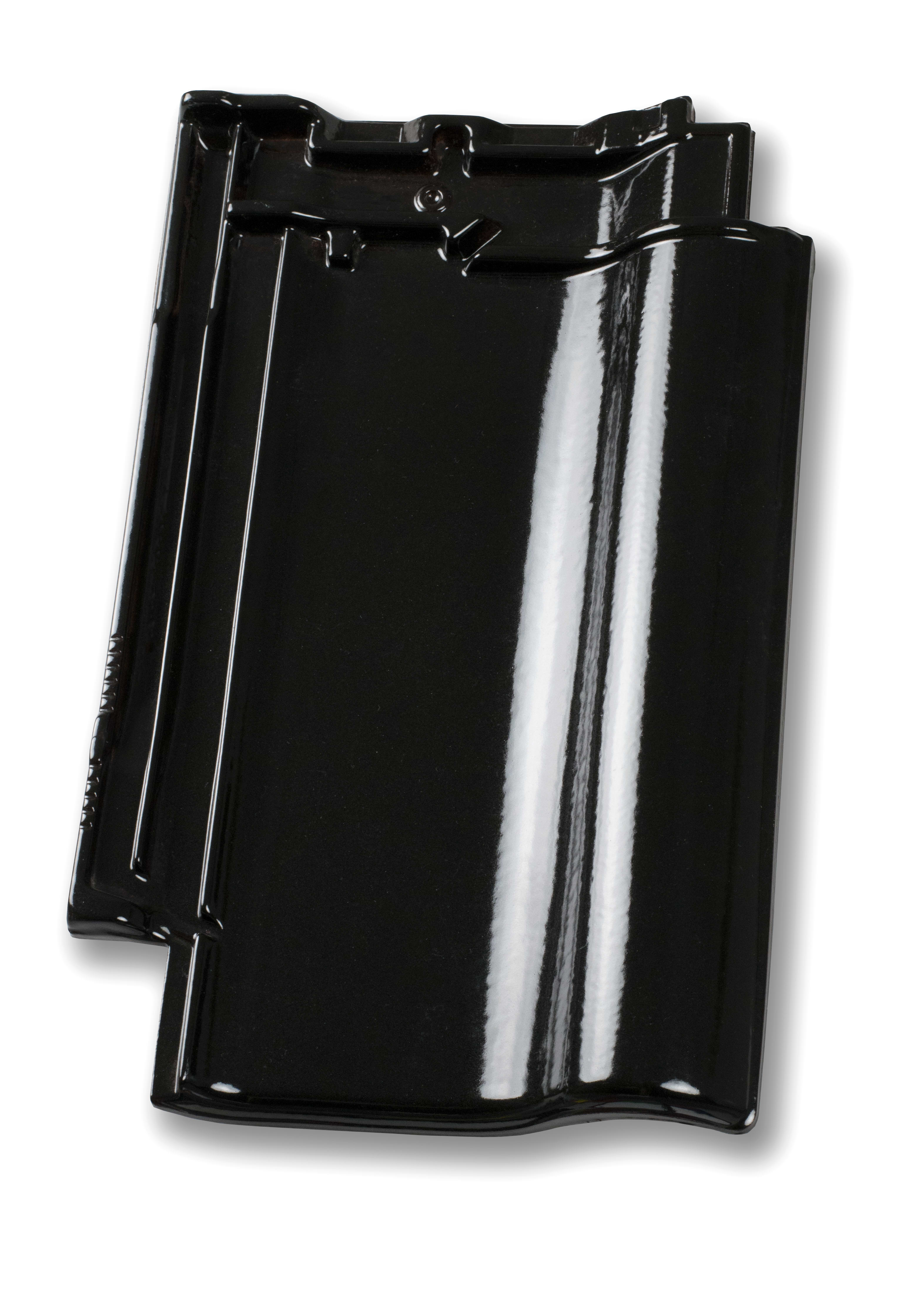 Nelskamp Flachdachpan F-12-U Zuid Dakpan Zwart Verglaasd 770