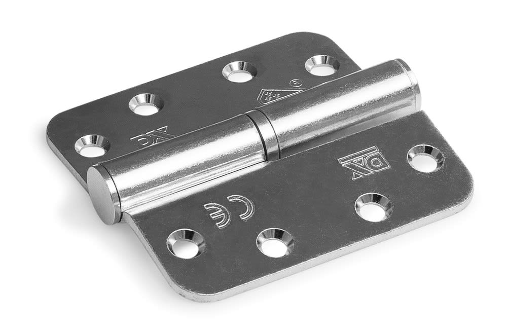 DX Kogelstiftpaumelle 89x89mm Rond Rechts Verzinkt SKG3