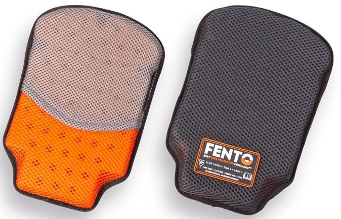 Fento Kniebeschermer 100 Zwart/Oranje