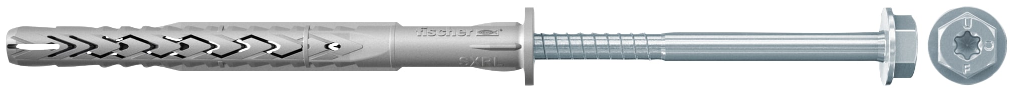 Fischer Constructieplug SXRL FUS 10x100mm Zeskantkop 10st 536273