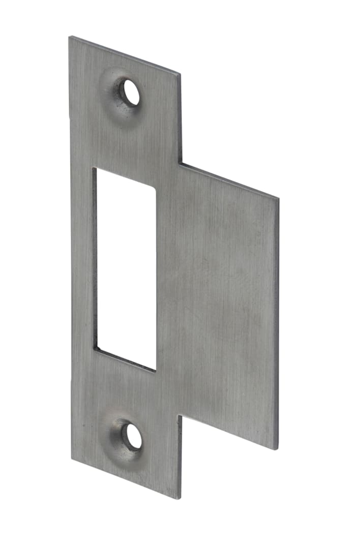 Nemef Sluitplaat P1255/12 Recht Lange Lip Verzinkt