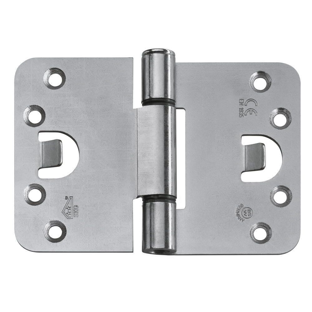 Product afbeelding voor BSW Veiligheidsglijlagerscharnier RD 818 BV 89x127x3mm Afgerond