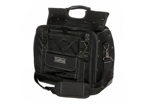Toolpack Gereedschapstas 430x320x220mm Met Vakverdeling Zwart
