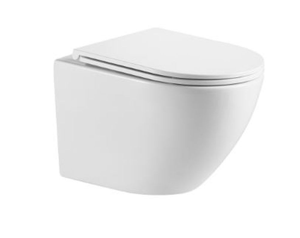 Procasa Destra Cycloneflush Pack Wandcloset Rimless 52x37cm Met Zitting Wit