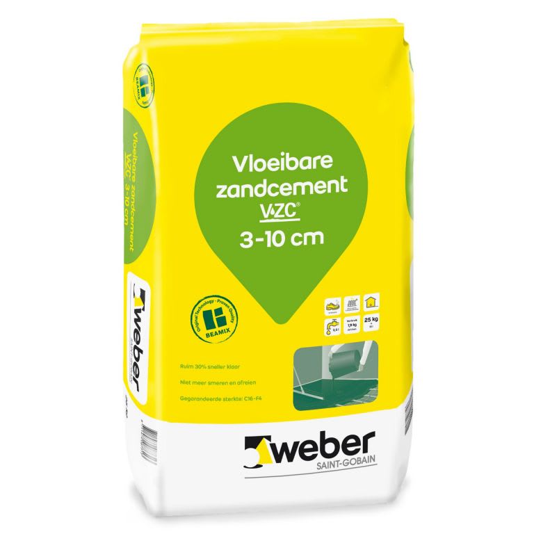 Weber Zandcement Vloeibaar VZC 25kg