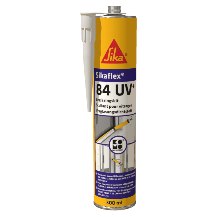Sikaflex Beglazingskit 84 UV+ 300ml Wit