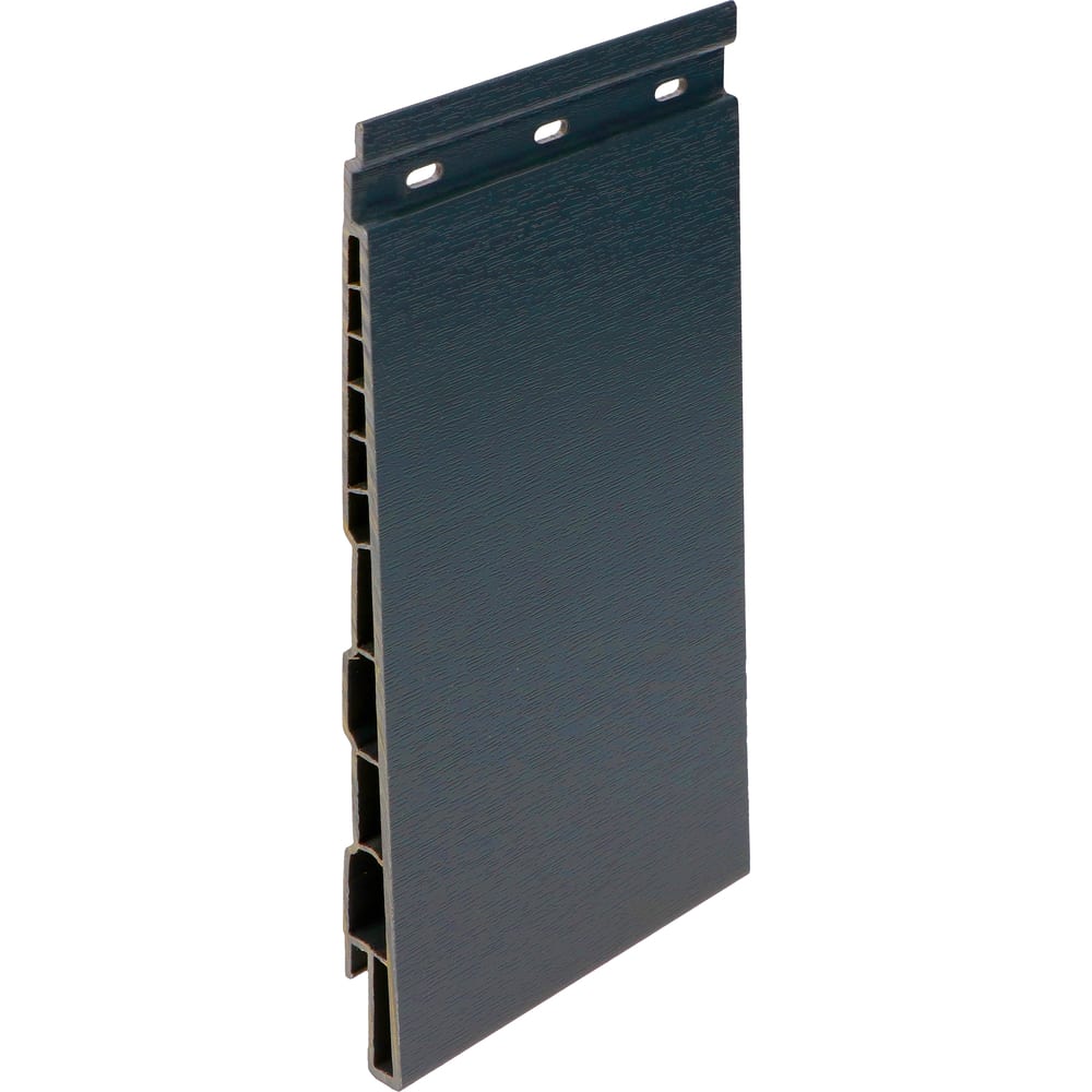 Keralit Gevelpaneel Potdeksel 177mm 600cm Antraciet Classic Nerf RAL 7016