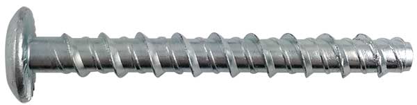 Sympafix Betonschroef 6x30/65mm Platbolkop SB-Dome 18 100st