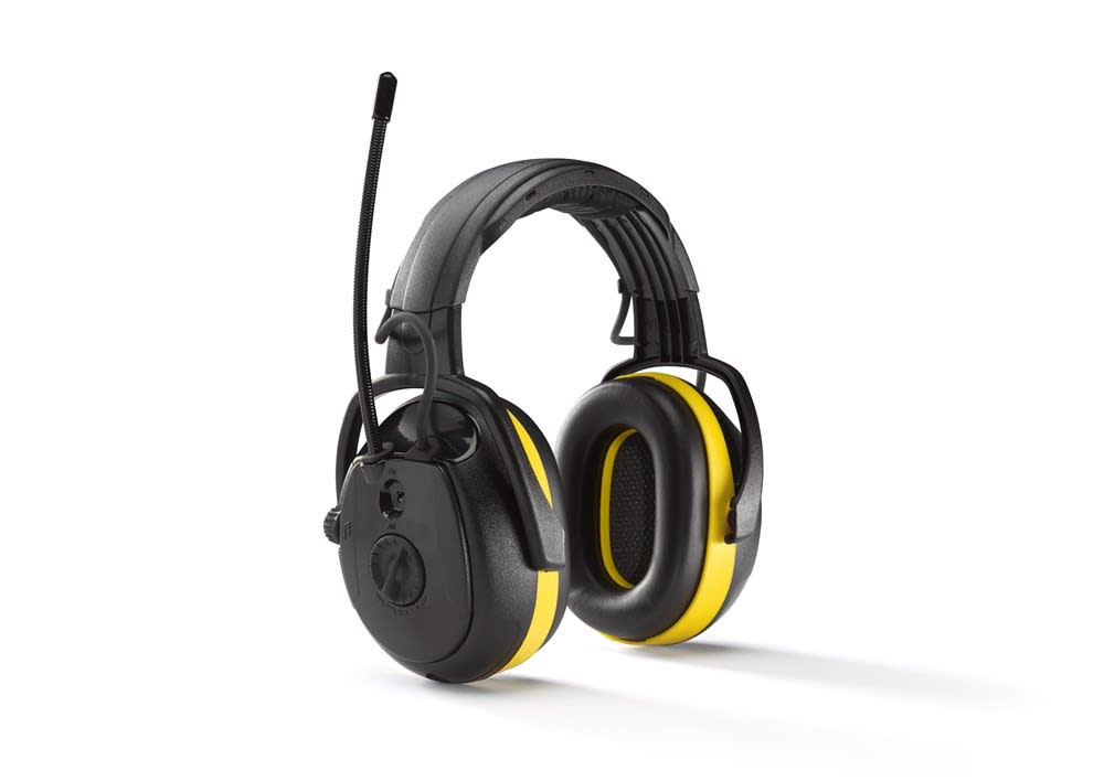 Hellberg Safety Gehoorbeschermer Relax Met Radio Zwart/Geel
