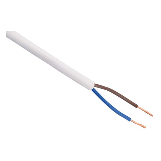 Huishoudkabel VMVS 3x0.75mm2 Wit 20M 0303087