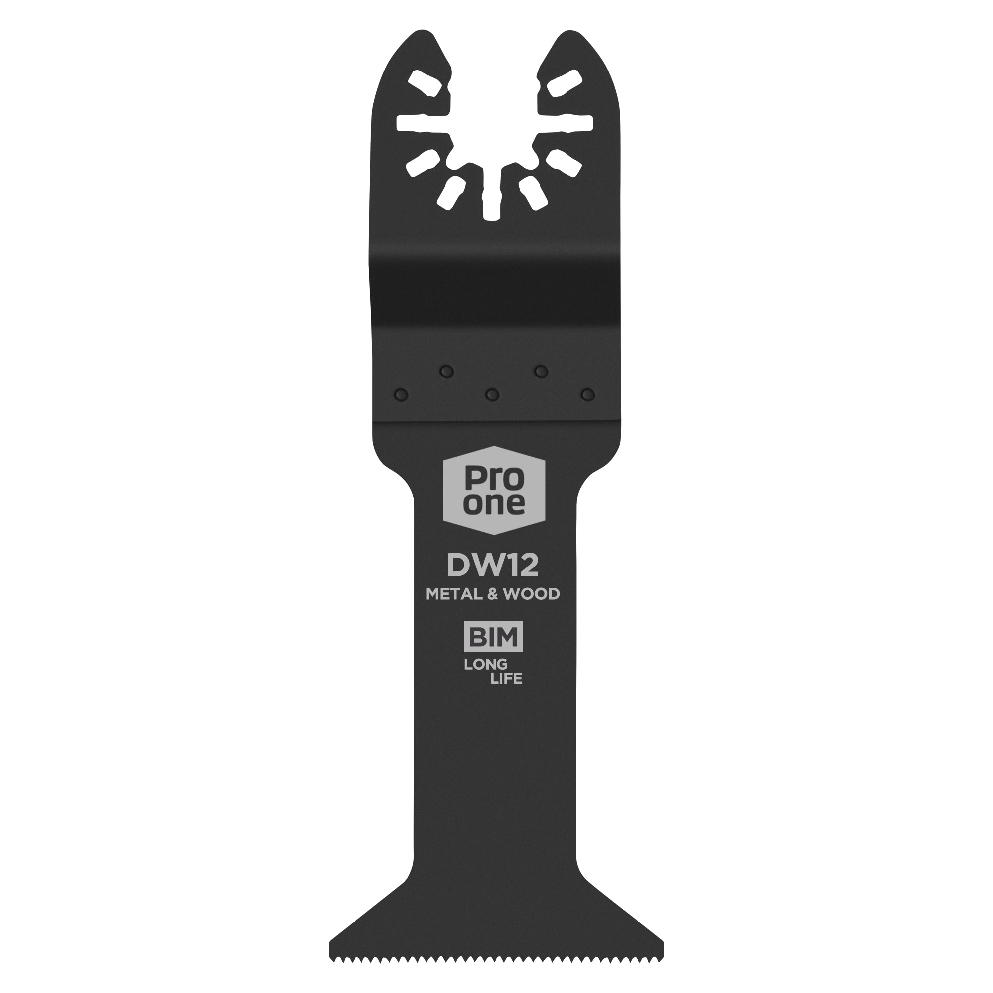 ProOne Multitoolzaagblad DW12 44x78mm 19Tpi Bi-Metaal 10st